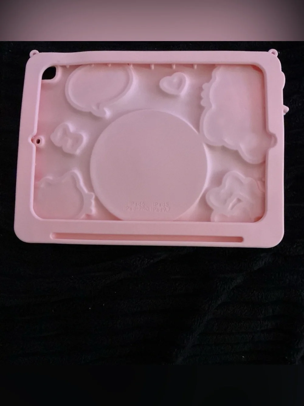 Hello Kitty Pink Bow IPad Case with Pop-Out Stand and Apple Pencil Mold